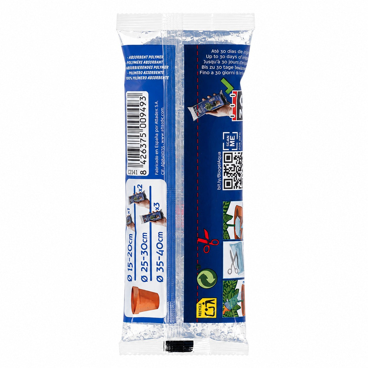Pack 3x Gel de Riego Biogel Aqua Control 200 ml