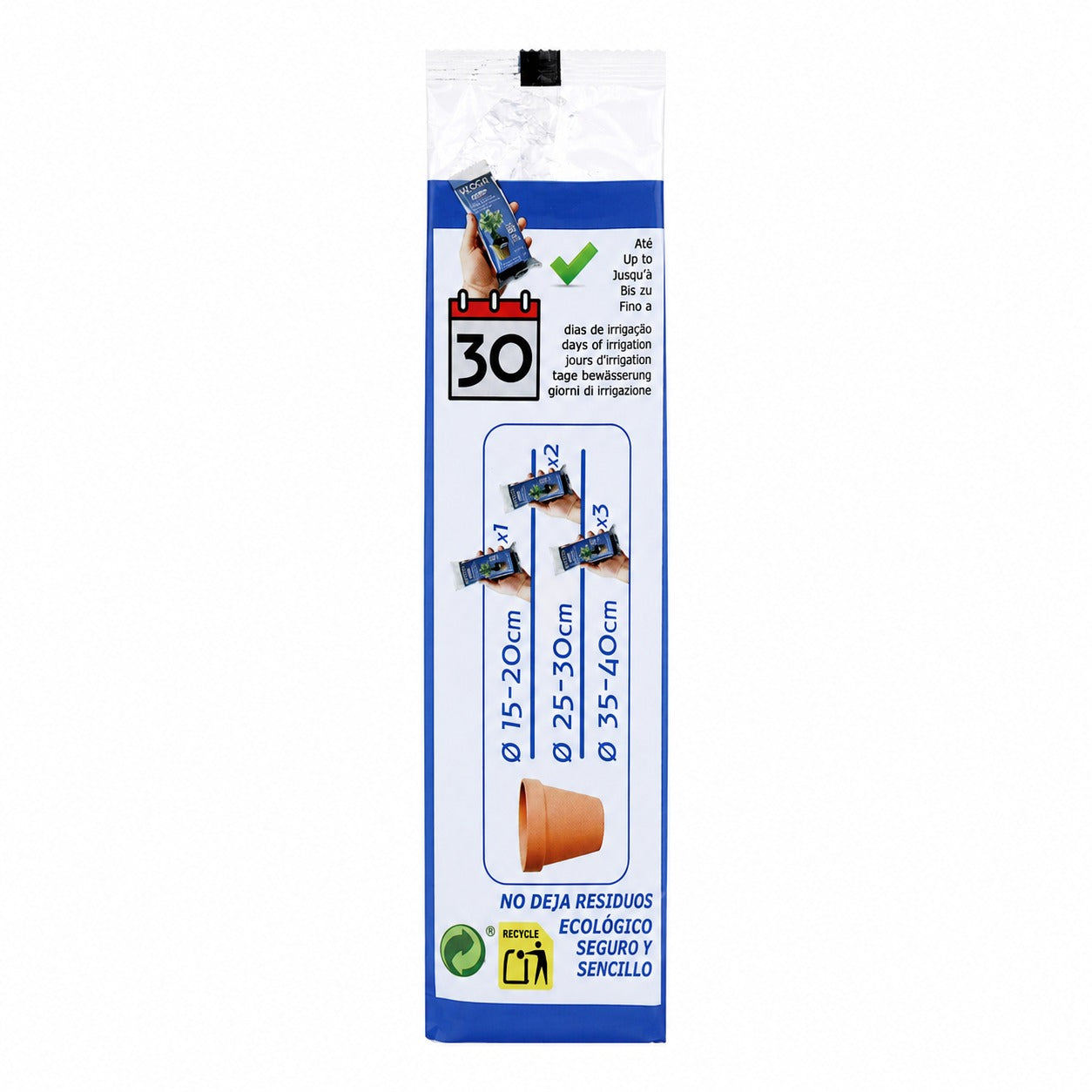 Pack 10x Gel de Riego para Plantas Aqua Control 400 ml
