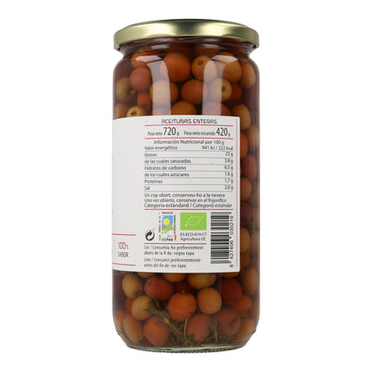 Azeitonas ECO Arbequina Cal Valls 720 g