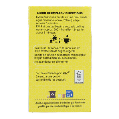 Camomila Artemis, 20 filtros.