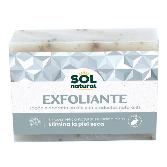 Jabones Natural Exfoliante Elaborados en Frio Sol Natural 100 g