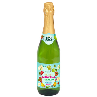 Espumoso Manzana Sin Alcohol Sol Natural 750 ml