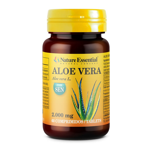 Aloe Vera 2000 mg con Sen Nature Essential 60 comprimidos