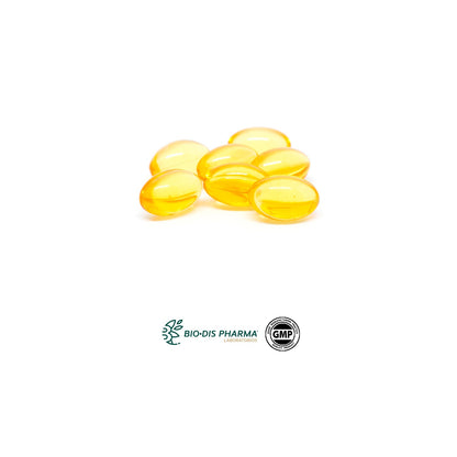 Óleo de Onagra 500 mg com Vitamina E Obire, 220 cápsulas