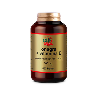 Óleo de Onagra 500 mg Obire 450 cápsulas