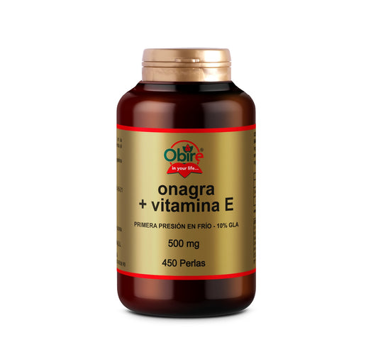 Óleo de Onagra 500 mg Obire 450 cápsulas