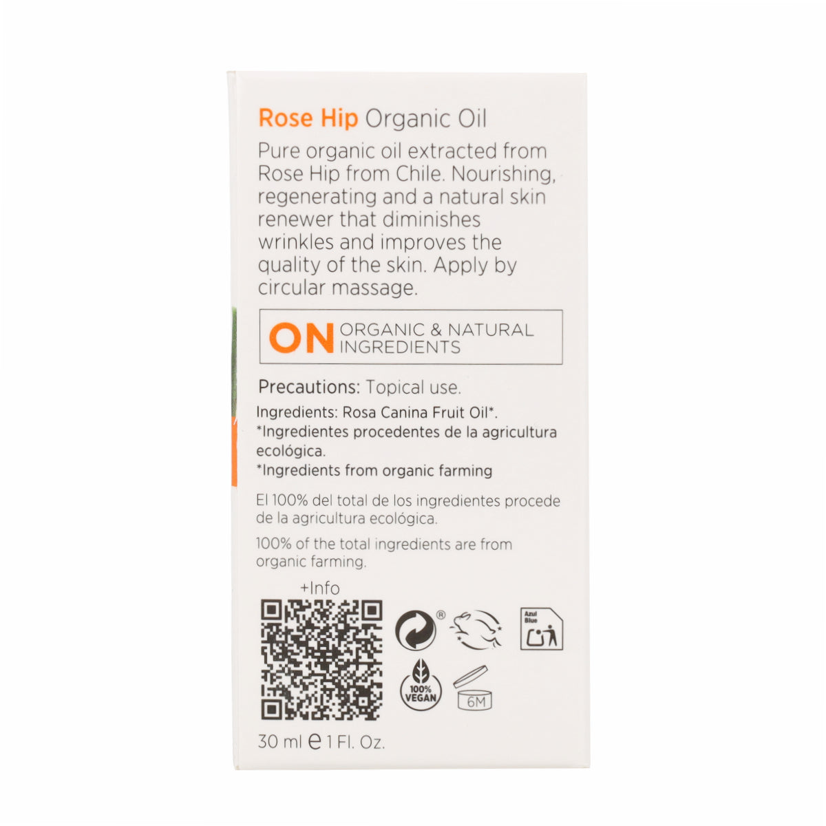 Óleo de Rosa Mosqueta Puro Mon Deconatur 30 ml