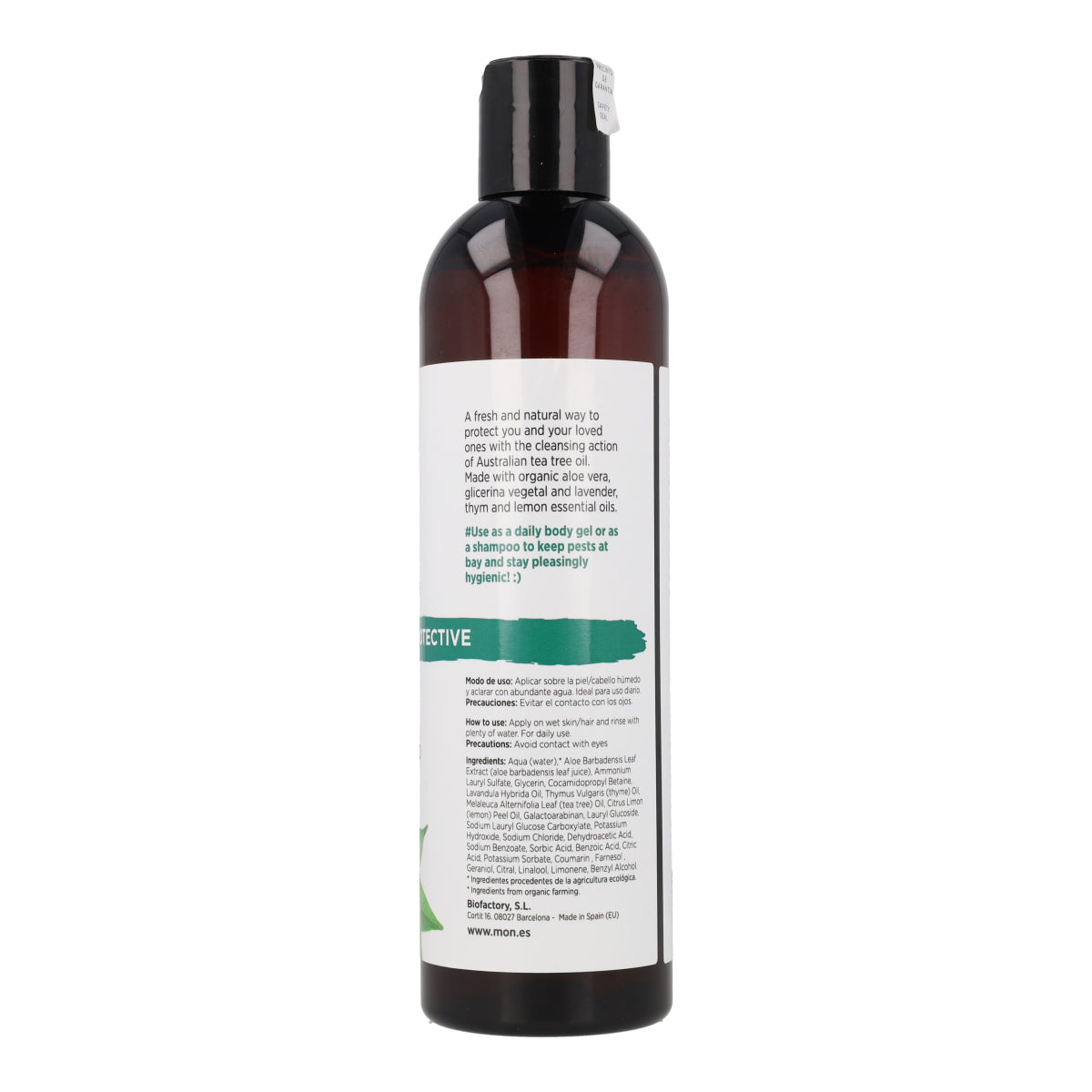 Champô e Gel de Melaleuca Mon 300 ml