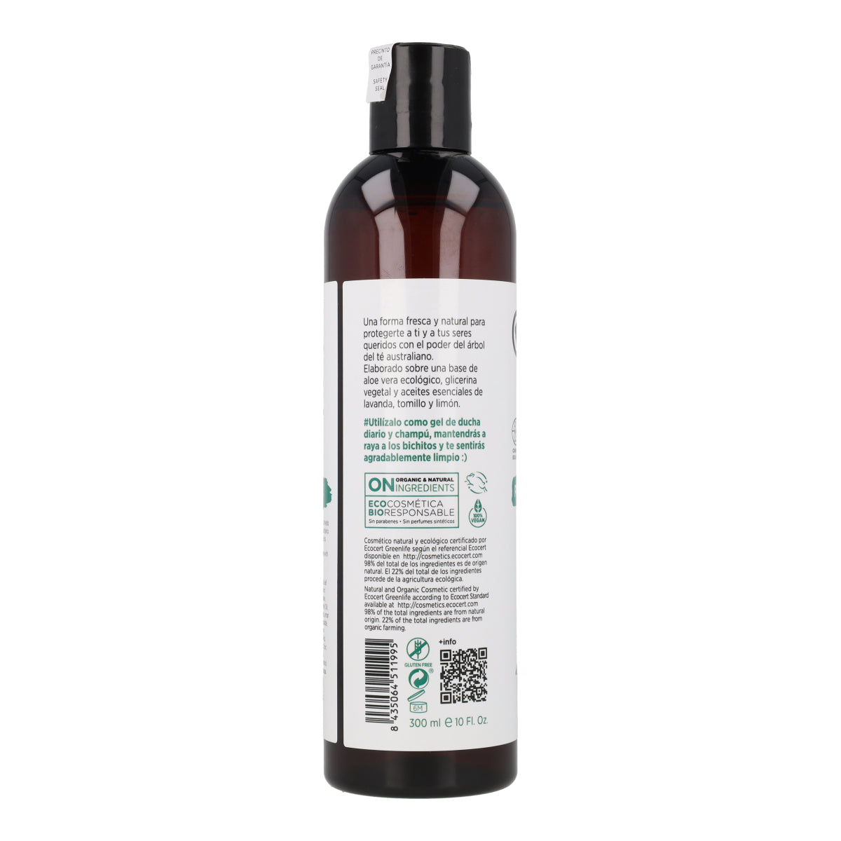 Champô e Gel de Melaleuca Mon 300 ml
