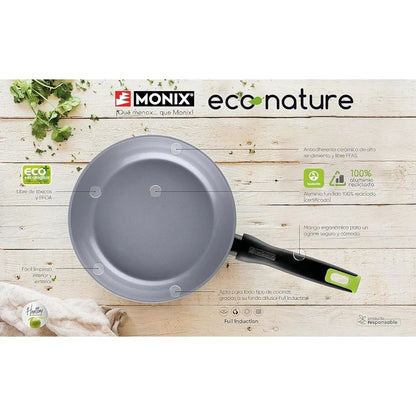 Sartén 20CM de Aluminio Forjado con Antiadherente Cerámico Eco Nature Monix