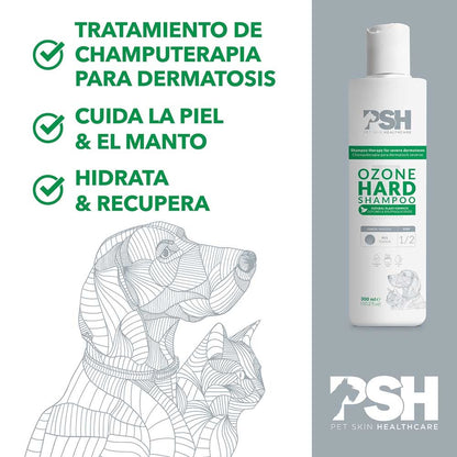 Champú Ozono Perros Piel Atópica Hard PSH 300 ml