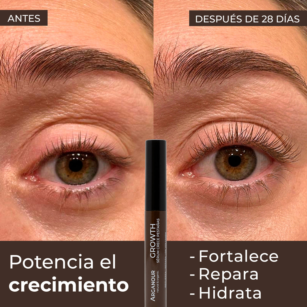Sérum para Crescimento de Pestanas, Arganour, 5ml