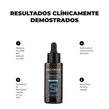 Loção para Crescimento Capilar Strength Arganour 50ml