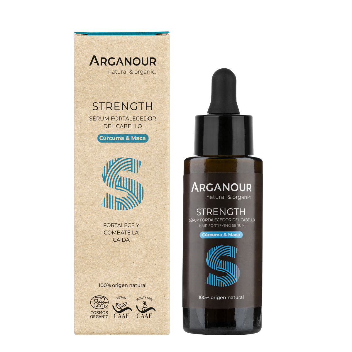 Loção para Crescimento Capilar Strength Arganour 50ml