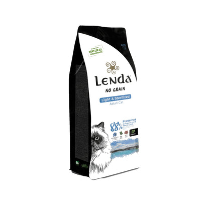 Pienso Light para Gatos Esterilizados Grain Free Lenda 2 kg