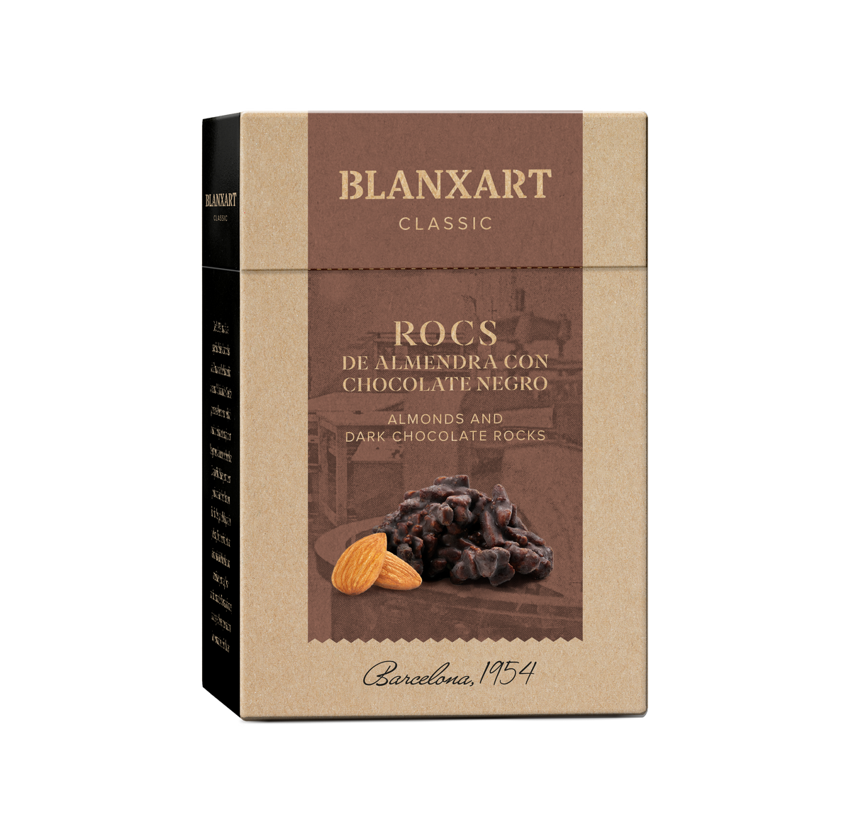 Rocs de Almendra con Chocolate Negro Blanxart 100 g