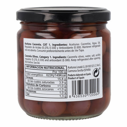 Aceituna Cacereña Aceitunas Losada 345 g
