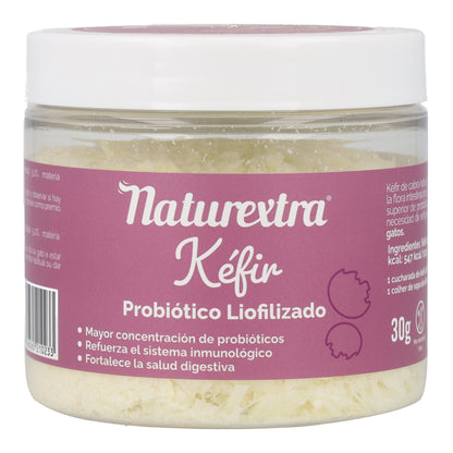 Kéfir liofilizado de cabra para perros y gatos 30 g NaturExtra