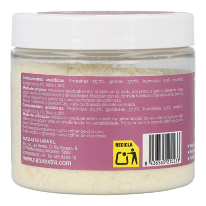 Kéfir liofilizado de cabra para perros y gatos 30 g NaturExtra