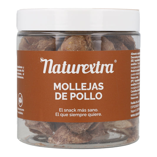 Snack natural liofilizado de mollejas de pollo 60 g NaturExtra