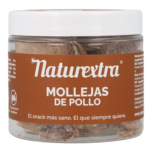 Snack natural liofilizado de mollejas de pollo 30 g NaturExtra