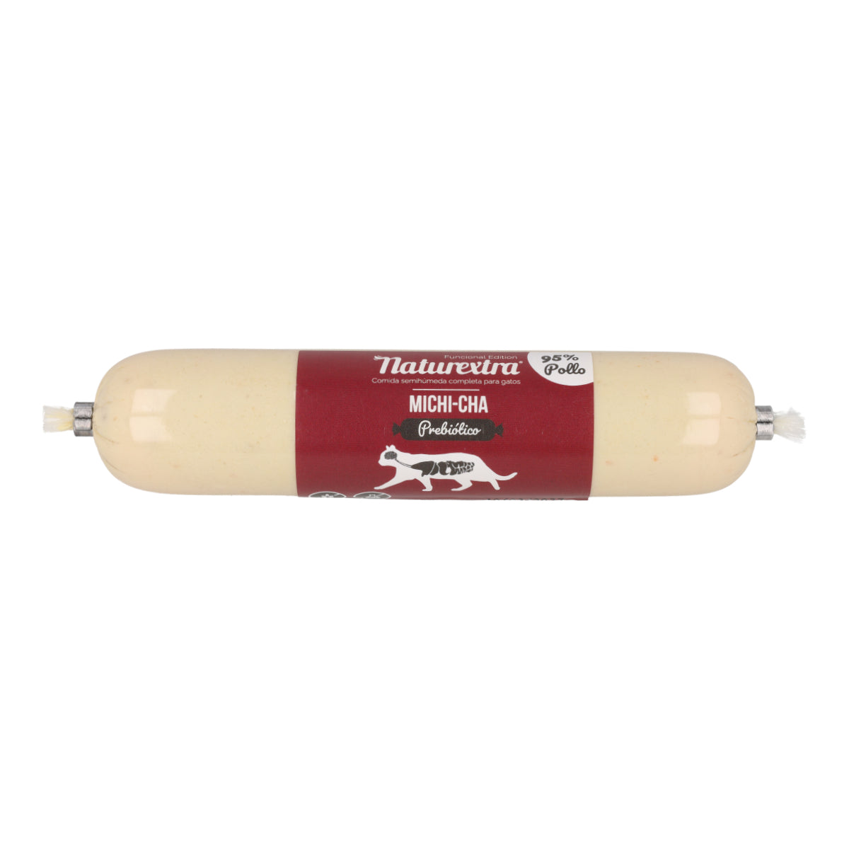 Comida húmeda para gatos Michicha con pollo con inulina y salmón 150 g NaturExtra