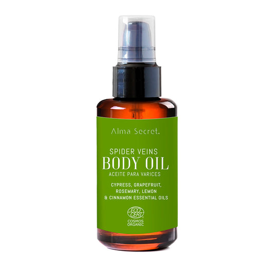 Óleo Alma Secret para Varizes e Pernas Cansadas com Cipreste, Toranja e Alecrim 100 ml