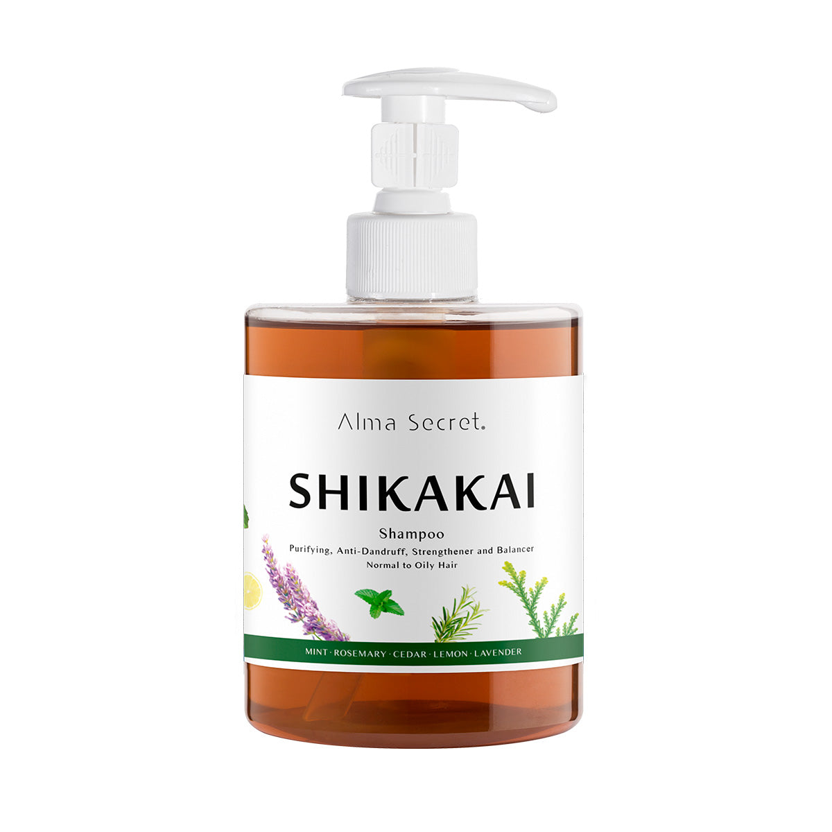 Champô Shikakai (Queda de Cabelo, Caspa e Dermatite) Alma Secret 500 ml