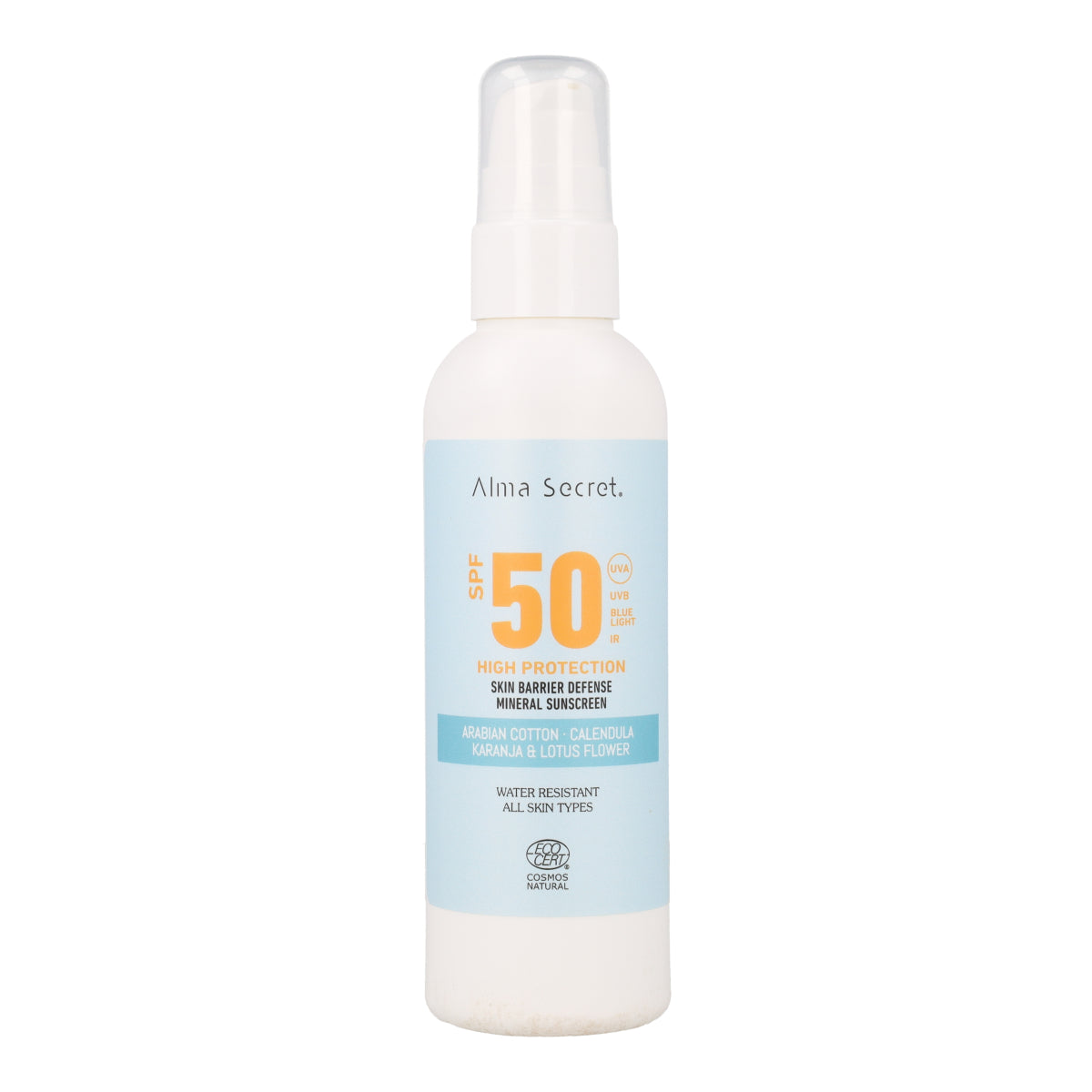 Creme Protetor Solar Alma Secret FPS 50 200 ml
