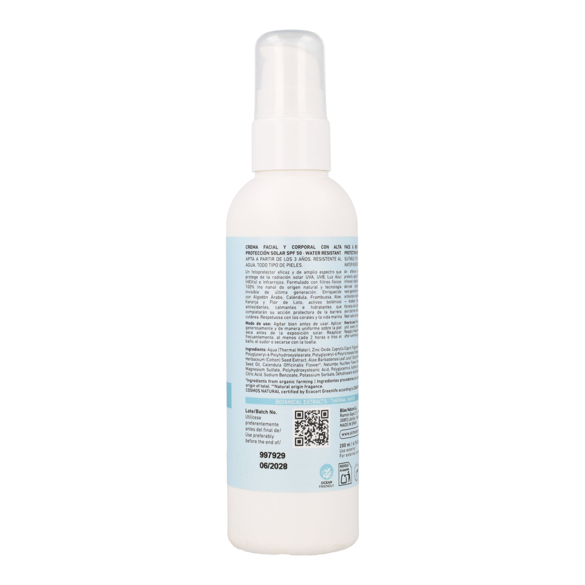 Creme Protetor Solar Alma Secret FPS 50 200 ml