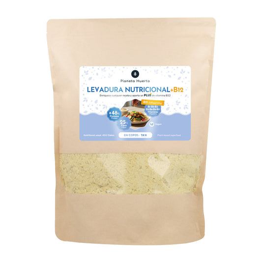 Levedura Nutricional + B12 Planeta Huerto 1 kg