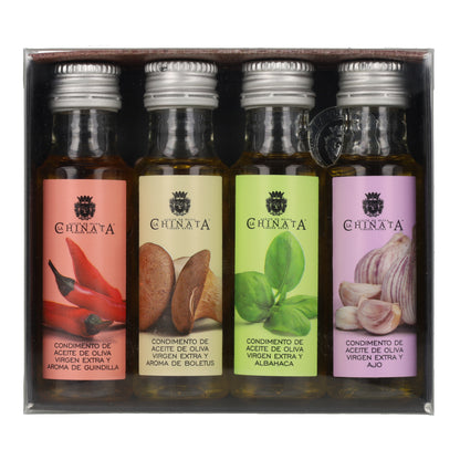 Pack 4 Condimentos 25ml La Chinata 100 ml