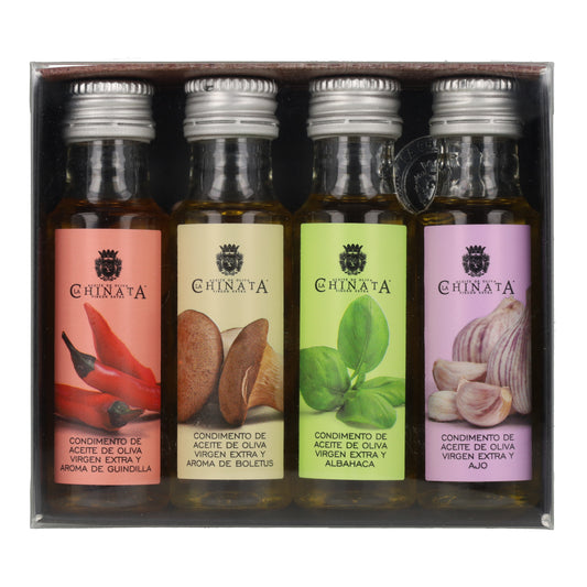 Pack 4 Condimentos 25ml La Chinata 100 ml