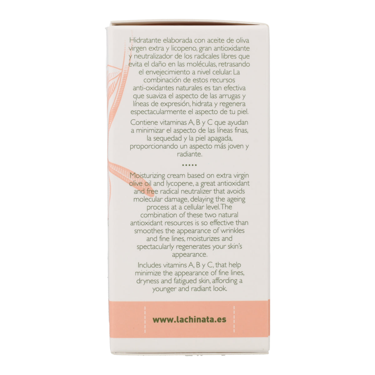 Crema Facial con Licopeno Antioxidante SPF15 La Chinata 50 ml