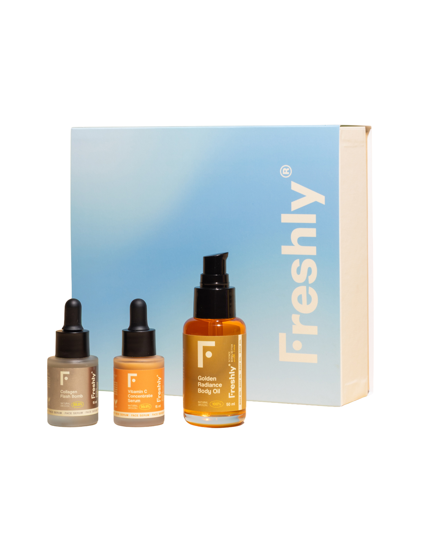 Best Seller Serums Freshly Cosmetics 2 x 15 ml + 50 ml