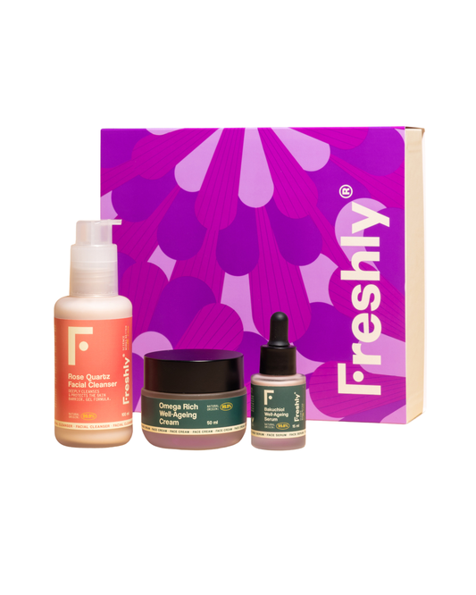 Well-Ageing Routine Freshly Cosmetics 100 ml + 50 ml + 15 ml