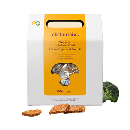 Nuggets de Pollo con Brócoli para Perros 450 g dr.bimix