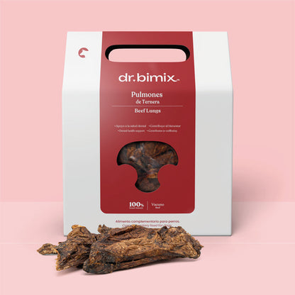 Pulmones de Ternera para Perros Snack Natural 150 g dr.bimix