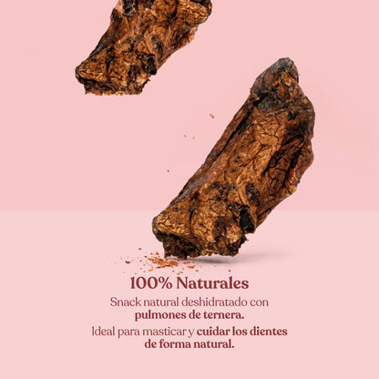 Pulmones de Ternera para Perros Snack Natural 150 g dr.bimix