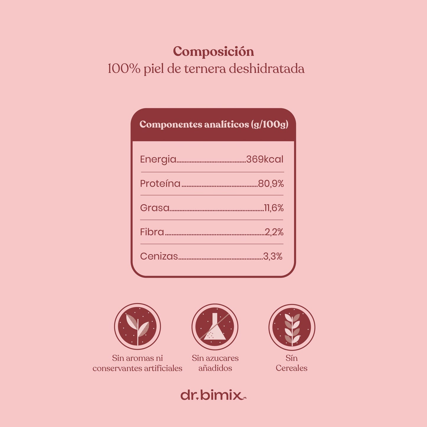 Palitos de Caravaca para Perros Masticación Natural 225 g dr.bimix
