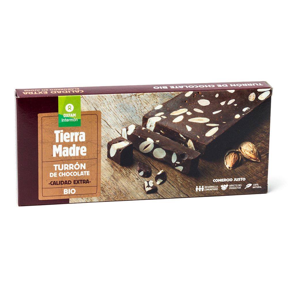 Turron Chocolate Bio Con Almendras Tierra Madre 200 g