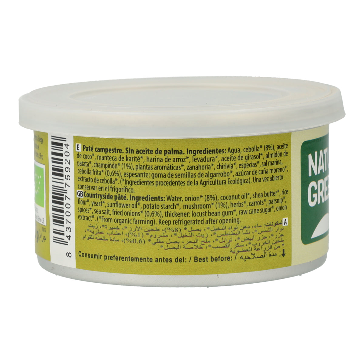 Patê Country Naturgreen 125 g