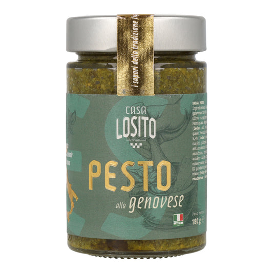 Pesto SIN Gluten a la Genovese Casa Losito 180g