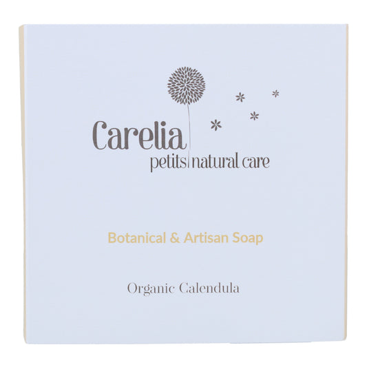 Jabon sólido de Caléndula para Bebés y Mamás Carelia 100 g