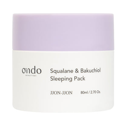 Squalane &amp; Bakuchiol Sleeping Pack Jjon-Jjon Ondo Beauty 36.5