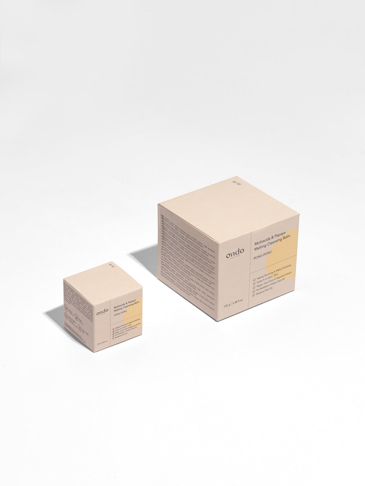 Multiacids & Papaya Cleansing Balm Ondo Beauty 36.5