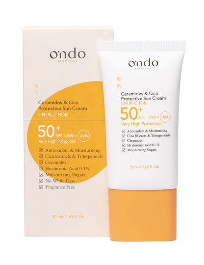 Ceramides &amp; Cica Protective Sun Cream Ondo Beauty 36.5