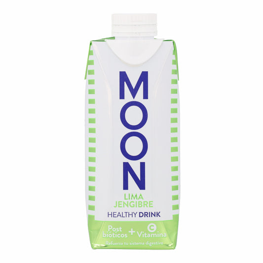 Healthy Drink Lima y Jengibre Bio con Post-bióticos y Vitamina C MOONDRIKS 330 ml