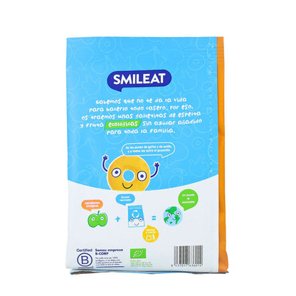 Embalagem de 2 bolachas de espelta infantil Smileat ECO com maçã, 220g
