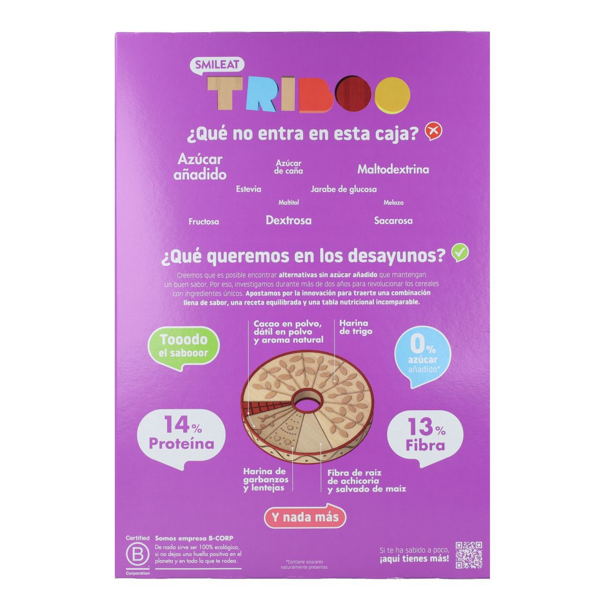 Pack Cereales desayuno TRIBOO